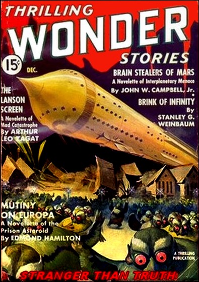 Thrilling Wonder Stories, December 1936