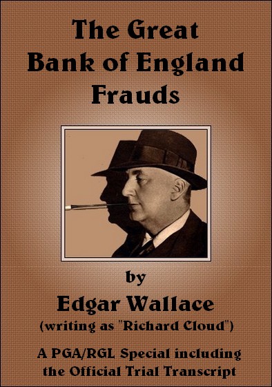 The Great Bank of England Frauds, PGA/RGL Edition, 2014 Cover Image