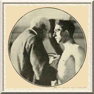 Before a recruit can be accepted he has to pass a very thorough
medical examination.