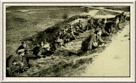 University and Public Schools Ambulance Corps on a field day at
Epsom.