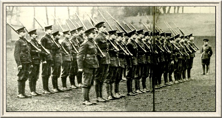 Fully-trained men of Kitchener's Army ready of the front.
