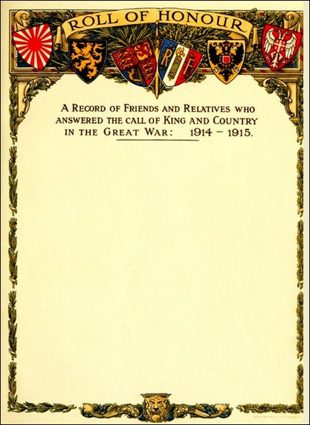 Roll of Honour