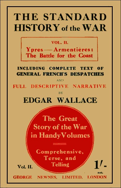 The Standard History of the War, Vol. II Cover Image