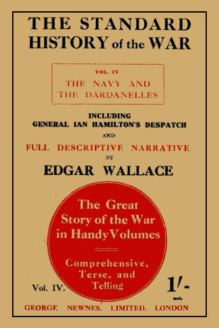 The Standard History of the War, George Newnes, Ltd., London, 1916 Cover Image