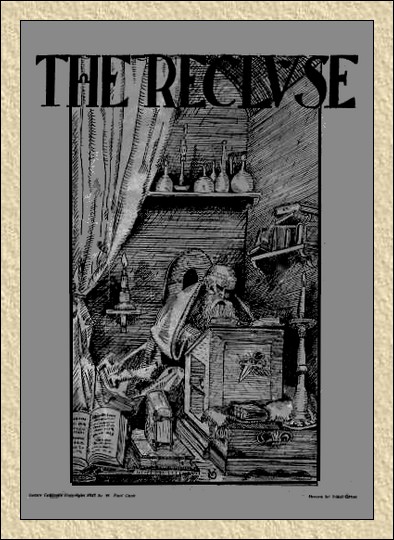 The Recluse, No. 1, 1927