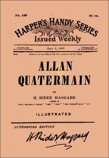 'Allan Quatermain'.