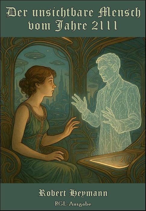 Der Unsichtbare Mensch vom Jahre 2111, RGL Edition Cover Image